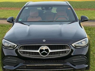 Schwarz Gebraucht 2023 Mercedes C300e Advanced Plus Kombi | 41.500 € (Fairer Preis)