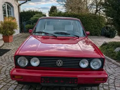 Gebraucht VW Golf Cabriolet 95 PS (69 kW) 1989 Rot Cabrio