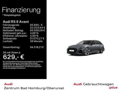 Gebraucht Audi RS6 Ambiente 600 PS (441 kW) 2022 Matteffektlackierung audi exclusive Kombi