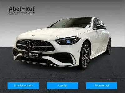 Brugt Mercedes C200 AMG 163 HK (119 kW) 2025 Hvid Sedan