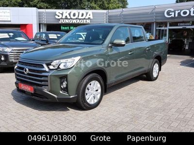 Gebraucht SsangYong Musso Quartz 203 PS (149 kW) 2022 Grün metallic SUV