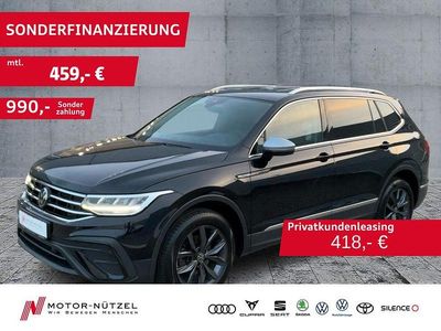 Gebraucht VW Tiguan Allspace Life 150 PS (110 kW) 2022 Deep black perleffekt SUV