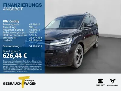 Neu VW Caddy Style 116 PS (85 kW) 2026 Schwarz Van / Kleinbus