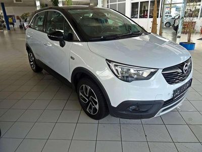 Gebraucht Opel Crossland X 110 PS (80 kW) 2017 Schneeweiss/summitwhite/arctic SUV
