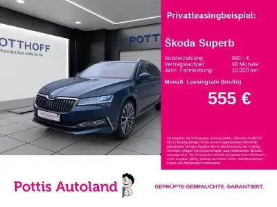 Gebraucht Skoda Superb LAURIN & KLEMENT 280 PS (205 kW) 2023 Lavablau metallic Kombi