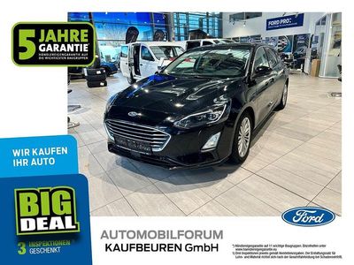 Gebraucht Ford Focus Titanium 125 PS (91 kW) 2019 Iridiumschwarz metallic Limousine