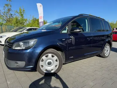 Gebraucht VW Touran Match 105 PS (77 kW) 2012 Blau Van / Kleinbus