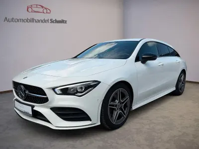 Gebraucht Mercedes CLA200 Shooting Brake AMG line 163 PS (119 kW) 2020 Weiß Kombi