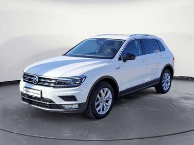 gebraucht VW Tiguan 2.0 TDI SCR DSG BMT 4MOT Highline AHK LED