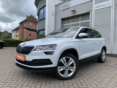 Gebraucht Skoda Karoq Style 150 PS (110 kW) 2021 Weiß SUV