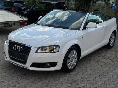 Gebraucht Audi A3 Cabriolet S-Line 140 PS (102 kW) 2010 Weiß Cabrio