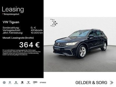 Deep black perleffekt Gebraucht 2022 VW Tiguan R-line SUV | 29.480 € (Guter Preis)