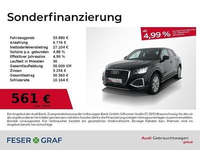 Gebraucht Audi Q2 Advanced Plus 150 PS (110 kW) 2025 Mythosschwarz metallic SUV