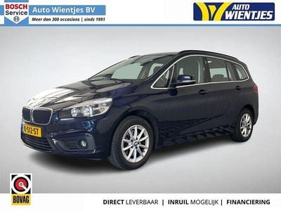 Gebraucht BMW 218 Gran Tourer Luxury Line 136 PS (100 kW) 2015 Blau Van / Kleinbus