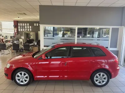 Usata Audi A3 102 CV (75 kW) 2009 Rosso Utilitaria