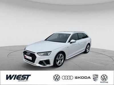 Second-hand Audi A4 S-Line 204 CP (150 kW) 2023 Alb Break