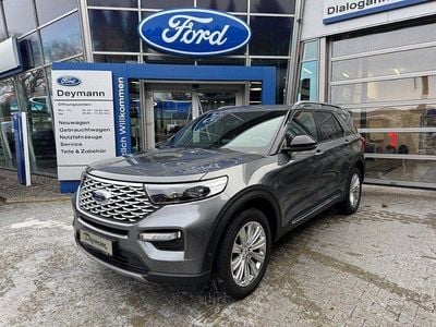 Grau Gebraucht 2023 Ford Explorer Platinum SUV | 49.990 € (Fairer Preis)