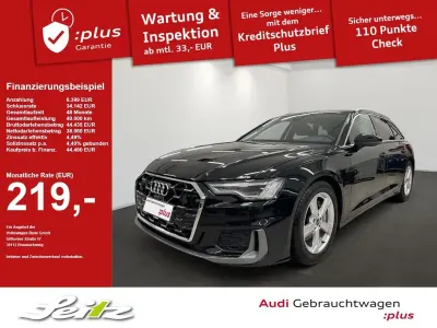 Gebraucht Audi A6 S-Line 265 PS (194 kW) 2025 Mythosschwarz metallic Kombi