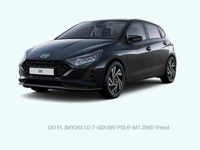 Phantom black Gebraucht 2025 Hyundai i20 Trend Kleinwagen | 20.980 € (Fairer Preis)