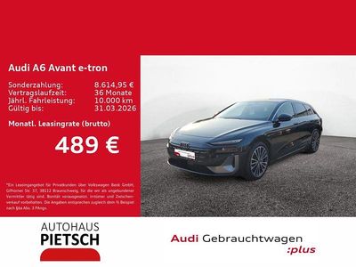 Gebraucht Audi A6 e-tron Performance 269 kW (367 PS) 2025 Mythosschwarz metallic Kombi