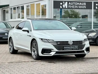 Gebraucht VW Arteon R-line 190 PS (139 kW) 2019 Weiß Kleinwagen