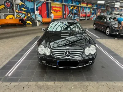 Gebraucht Mercedes SL350 245 PS (180 kW) 2005 Schwarz Cabrio