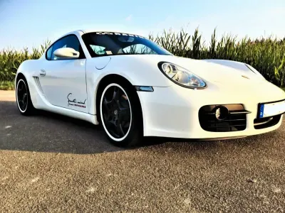 Gebraucht Porsche Cayman 245 PS (180 kW) 2008 Weiß Coupé