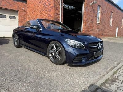 Gebraucht Mercedes C300 AMG line 258 PS (189 kW) 2018 Cavansitblau Cabrio