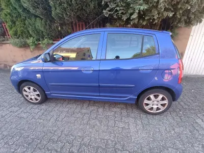 Gebraucht Kia Picanto EX 65 PS (47 kW) 2005 Blau Kleinwagen