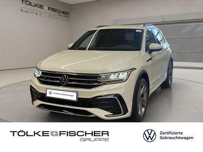 Gebraucht VW Tiguan R-line 150 PS (110 kW) 2023 Purewhite uni (metallic) SUV