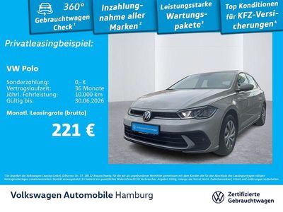 Gebraucht VW Polo Life 80 PS (58 kW) 2022 Ascot grey Kleinwagen