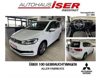Gebraucht VW Touran Highline 190 PS (139 kW) 2019 Weiss Van / Kleinbus