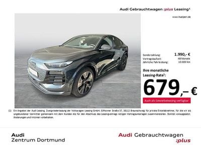 Gebraucht Audi Q6 Sportback e-tron Advanced 284 kW (387 PS) 2025 Manhattangrau metallic SUV