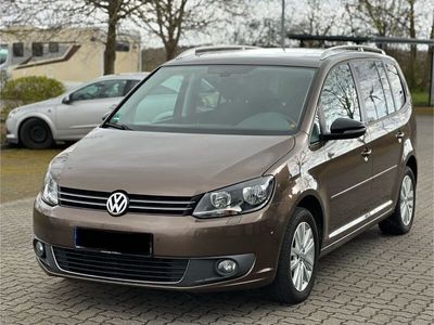 gebraucht VW Touran 1.6 TDI Style 1.Hand Panorama TOP ZUSTAND