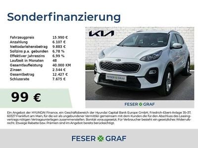 Gebraucht Kia Sportage Vision 132 PS (97 kW) 2020 Weiß SUV