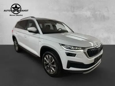 Gebraucht Skoda Kodiaq Clever 150 PS (110 kW) 2022 Weiß SUV