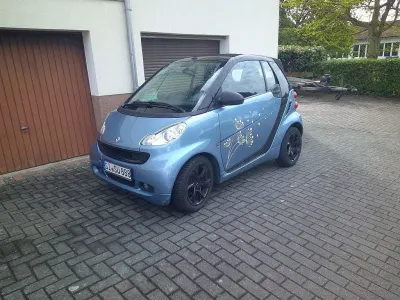 Occasion Smart ForTwo Cabrio Passion 71 ch (52 kW) 2010 Bleue Cabriolet
