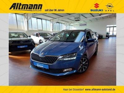 Gebraucht Skoda Fabia Best of 110 PS (80 kW) 2021 Titanblau metallic Kleinwagen