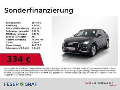 Manhattangrau metallic Gebraucht 2022 Audi Q2 Ambiente SUV | 29.480 € (Teuer)