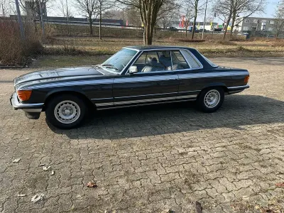 Brugt Mercedes 350 194 HK (142 kW) 1977 Sort Coupe