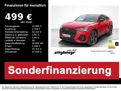 Gebraucht Audi Q3 Sportback S-Line 245 PS (180 kW) 2025 Progressivrot metallic SUV