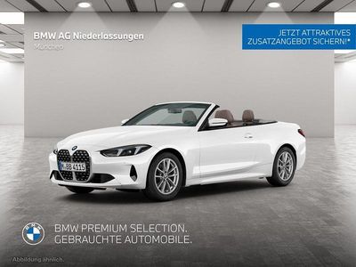 Second-hand BMW 420 Sport Line 184 CP (135 kW) 2025 Alb Cabrio