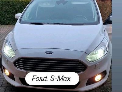 Gebraucht Ford S-MAX S 110 PS (80 kW) 2017 Weiß Van / Kleinbus