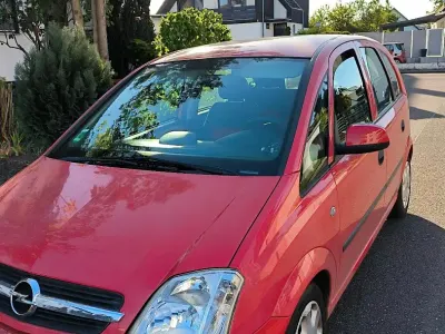 Brugt Opel Meriva 100 HK (73 kW) 2003 Rød MPV