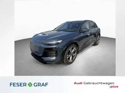 Gebraucht Audi Q6 e-tron Ambiente 225 kW (306 PS) 2025 Blau (plasmablau metallic) SUV