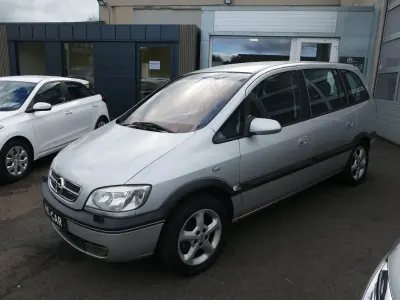 Gebraucht Opel Zafira Elegance 125 PS (91 kW) 2004 Silber Van / Kleinbus