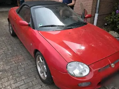 Gebraucht MG F 120 PS (88 kW) 2000 Rot Cabrio