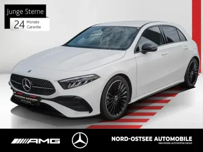 Gebraucht Mercedes A200 AMG 163 PS (119 kW) 2025 Polarweiß uni Limousine