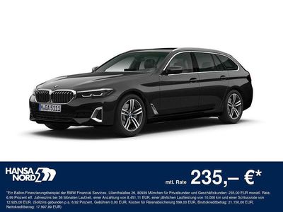 Usata BMW 520 Luxury Line 190 CV (139 kW) 2022 Nero Station wagon