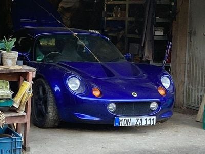 Gebraucht Lotus Elise 120 PS (88 kW) 1998 Blau Cabrio